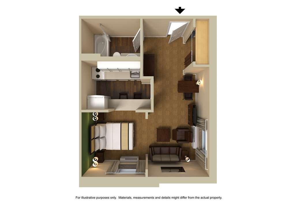 Extended Stay America Select Suites - Des Moines - West Des Moines Clive Pokoj fotografie